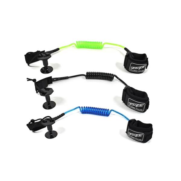 【TURBO BODYBOARDS】ターボボディボードのリーシュコード！初心者に最適な手首用のボディボードリーシュコード。耐久性に優れたインジェクションタイプのスイーベルを採用。ボードへの取り付けが楽で、使用時に邪魔にならないTURBO オ...