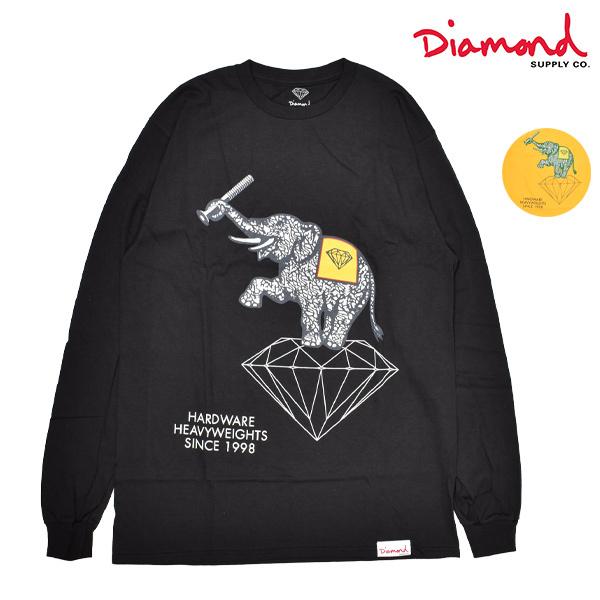 Diamond Supply Co ダイヤモンド サプライ Hardware Heavyweights Ls ハードウェア ヘビーウェイト ロングスリーブ Z00dmpc511 メンズ 長袖 Tシャツ Hh3 J ムラサキスポーツ 通販 Paypayモール