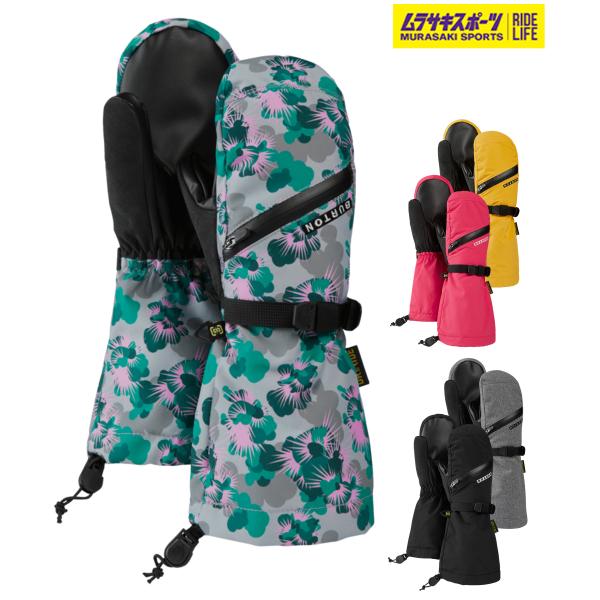 【BURTON】バートンのスノーボードグローブ自然の中でのアクシデントに備えて、キッズの手元を暖かにベントミトンは、悪天候から手を温かく守ります。ハンドウォーマースロットを備えており、寒い日は手を温め、暖かい日にはベントの役割も果たします。