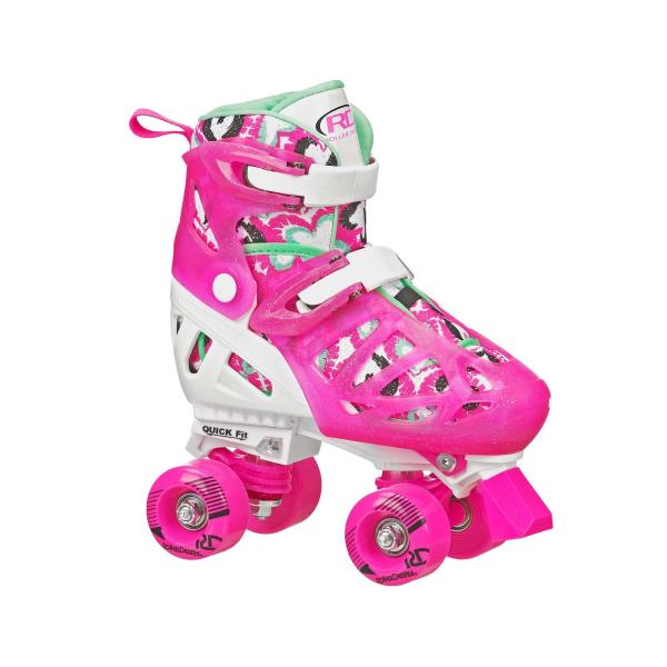 【ROLLER DERBY】ローラーダービーのローラースケート。Roller Derby は、1936 年創業のアメリカのスケート カンパニーです。スケートが大好きな成長期の子供たちに最適な Trac Star は、足の成長に合わせてサイズ...