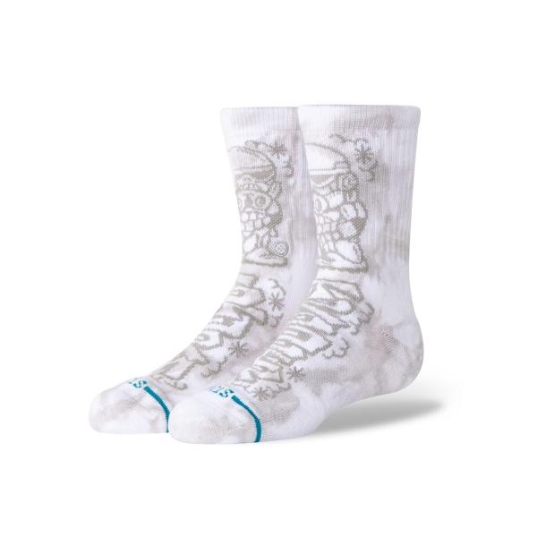STANCE スタンス ソックス 靴下 キッズ スターウォーズ コラボ DJ TROOPER KIDS CREW K556D24DJT#WHT