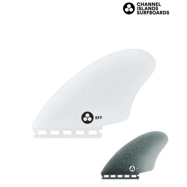 【CHANNEL ISLANDS】チャネルアイランズのフィン新たなCIボードデザインに合わせてフィンテンプレートが開発され、既存のフィンとの相性を考慮しつつ新しいものも作られたBFF(BRITT FISH FIN)。開発初期にはAMKとBM...