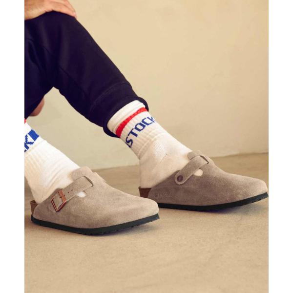 BIRKENSTOCK ビルケンシュトック サンダル メンズ Boston LEVE ボストン レギュラー幅 スエード 60461