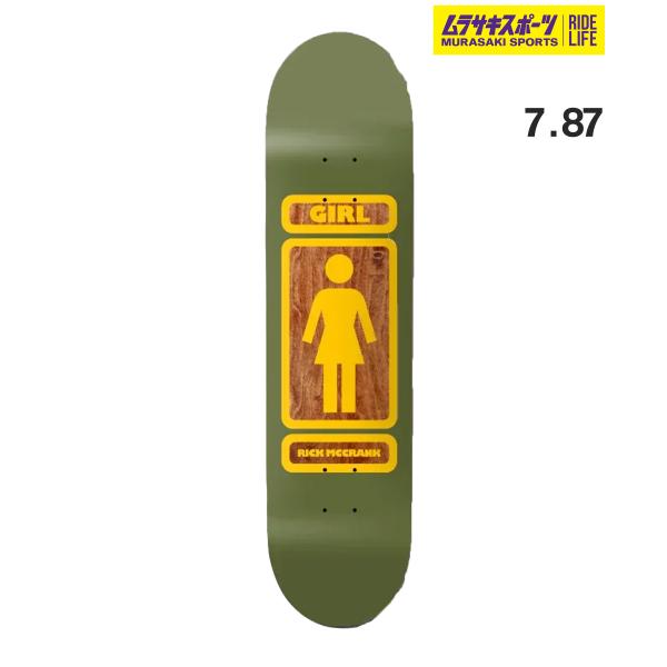 GIRL 新品デッキ7.87インチ Tyler Pachecoスケートボード GIRL ガール スケートボード デッキ 7.87inch 93 TIL R.MCCRANK