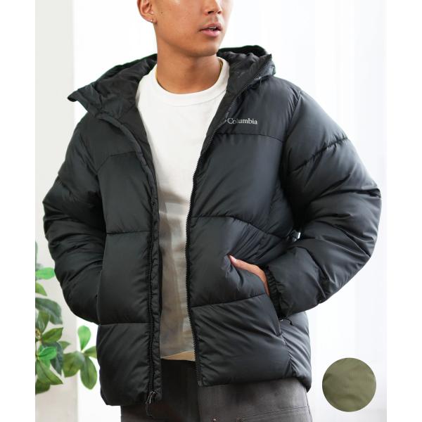 Columbia コロンビア アウター 中綿 メンズ パフェクトIIフーデッドジャケット ジップアップ ビッグシルエット 撥水 WE2300