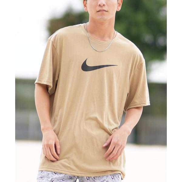 NIKE ナイキ 水着 ラッシュガード 半袖 Tシャツ メンズ 水陸両用 UVカット コットンライクスニーカーボックスS Sガード NESSF523