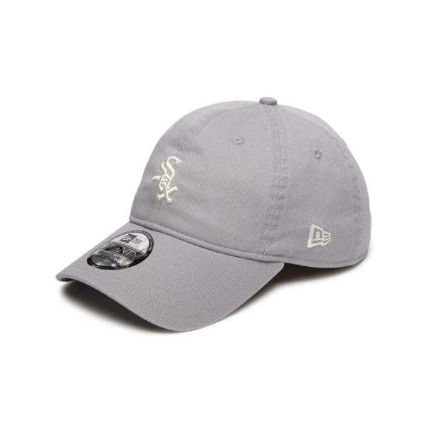 NEW ERA ニューエラ キャップ 帽子 9TWENTY Khaki Sweat Band シカゴ・ホワイトソックス グレー 14388786