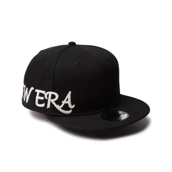 NEW ERA ニューエラ キャップ 帽子 9FIFTY Chain Stitch Essential ブラック 14388574