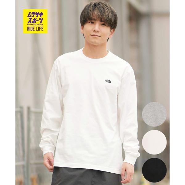 THE NORTH FACE ザ・ノース・フェイス 長袖 Tシャツ ロンT メンズ 速乾 LS FD NUPTSE CTN T  NT62531