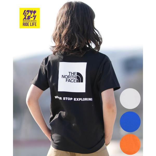 THE NORTH FACE ザ・ノース・フェイス Tシャツ キッズ 半袖 ショートスリーブバックスクエアロゴティー NTJ32538