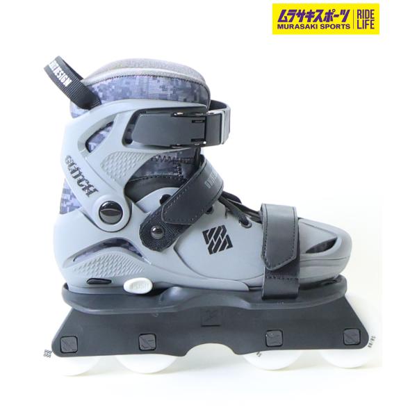 【USD】ユーエスディーのキッズインラインスケート2024年に登場したキッズ用本格アグレッシブインラインスケートです。軽量かつ強靭な Kizer Unibody ソウルフレーム を採用し、ソールとフレームを一体化することで低重心・高安定性を...