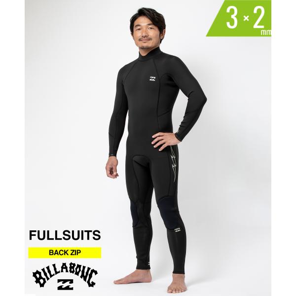 FELLOW フルスーツ 黒 FELLOW メンズ フルスーツ チェストジップ 3mm M～XXL 全5色