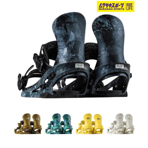 【FLUX】フラックスのスノーボードバインディングベースプレートを一新し生まれ変わった、FLUXのフリーライディングにおけるNEWスタンダードモデルです。外側にはリカバリー能力にも優れる反発のある大型スタビライザーを採用し、カービング時に効...