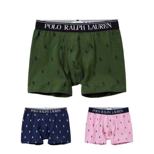 POLO RALPH LAUREN ポロ ラルフ ローレン 下着 ボクサーパンツ PP PRINTED BOXER BRIEF RM3-B101