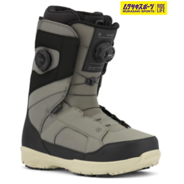 RIDE（ライド） スノーボード ブーツ メンズ OCTAVE GREY ムラサキ
