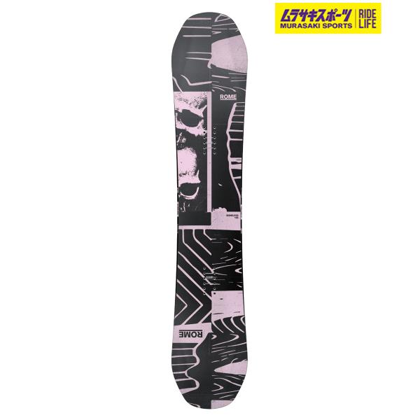 ROME SDS ROME ローム スノーボード 板 メンズ BONELESS ムラサキ
