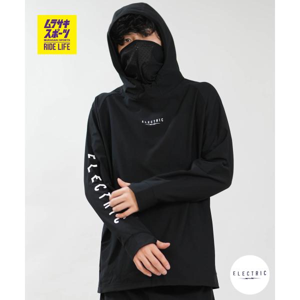 Electric エレクトリック プルオーバー パーカー メンズ LOGOS DRY RAGLAN HOOD E26SUM01 ムラサキスポーツ限定