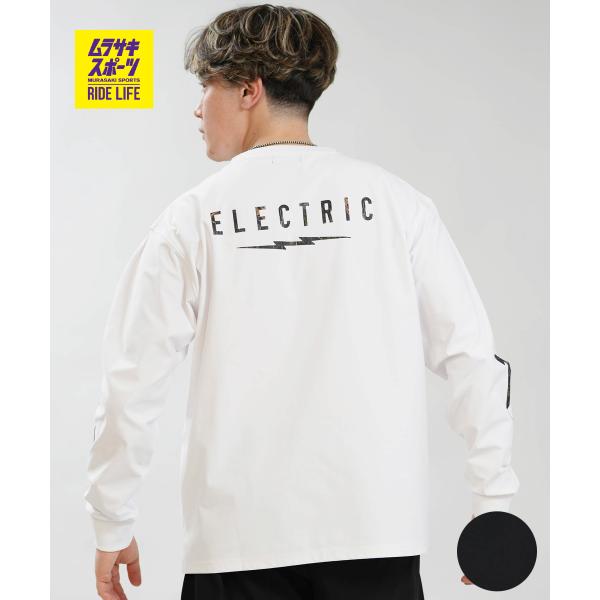 Electric エレクトリック 長袖 Tシャツ ロンT メンズ ICON LOGO DRY L S TEE E26STM02 ムラサキスポーツ限定