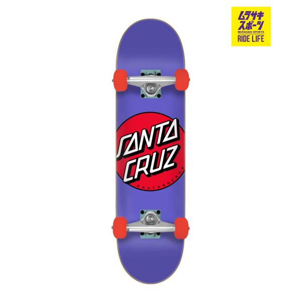 SANTA CRUZ サンタクルーズ SPOTLIGHT DOT MINI スケートボード コンプリート 7.75 初心者 スケボー 完成品 おすすめ ムラサキスポーツ
