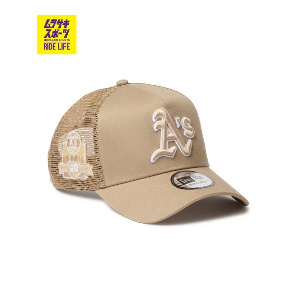 NEW ERA ニューエラ キャップ メッシュ オークランド・アスレチックス 9FORTY A-Frame トラッカー 14744890