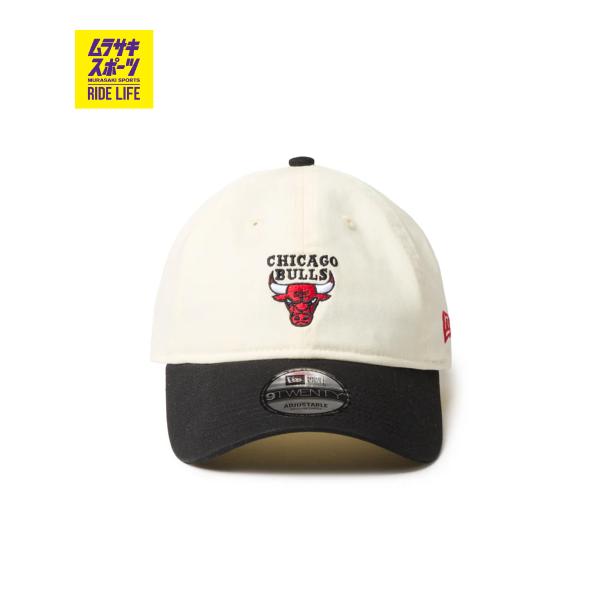 NEW ERA ニューエラ キャップ 帽子 9TWENTY NBA Mini Logo シカゴ・ブルズ クローム ブラック 14745126