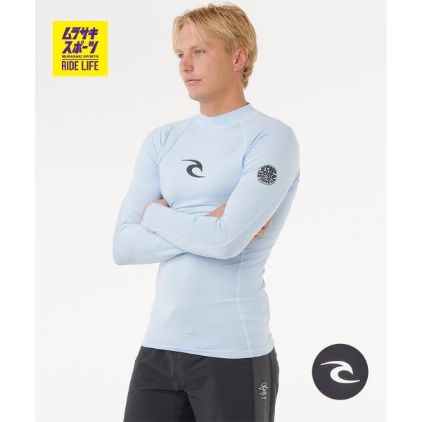 RIP CURL リップカール 水着 ラッシュガード 長袖 Tシャツ ロンT メンズ UVカット WAVES UPF PERF 16FMRV