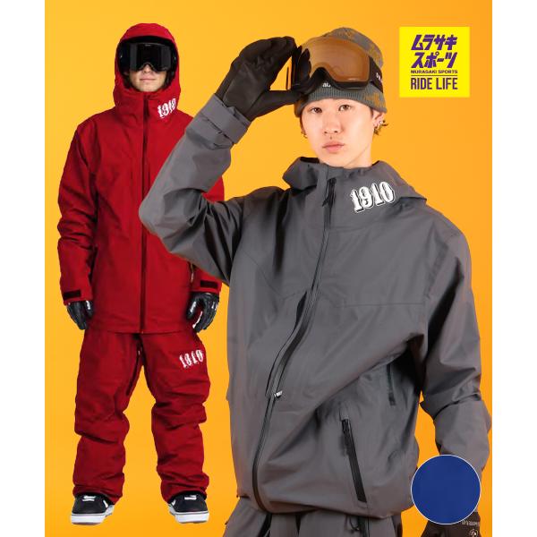 1910 ナインティーンテン オーバーン3Lスノージャケット AUBURN 3L SNOW JACKET スノーボード ウェア ジャケット 3レイヤー メンズ 26-27 早期購入
