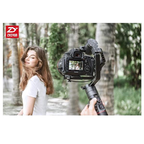 3軸 Crane Zhiyun カメラ Crane カメラスタビライザー ミニ三脚 電動 手ブレ防止 1 4ネジ穴付き カメラ 2 ジンバル ミニ三脚 新しいファームウ ムラshop