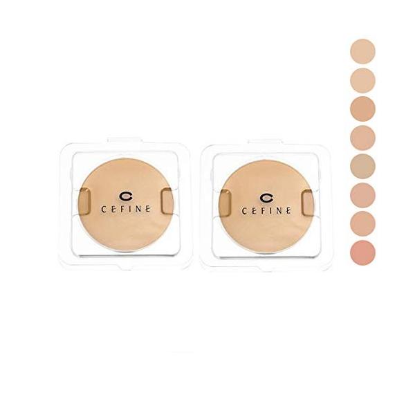 シルクウェットパウダー Oc1 並行輸入品 ベースメイク 在庫 在庫 セットセフィーヌ Cefine Cefine レフィル2個セット ムラshop