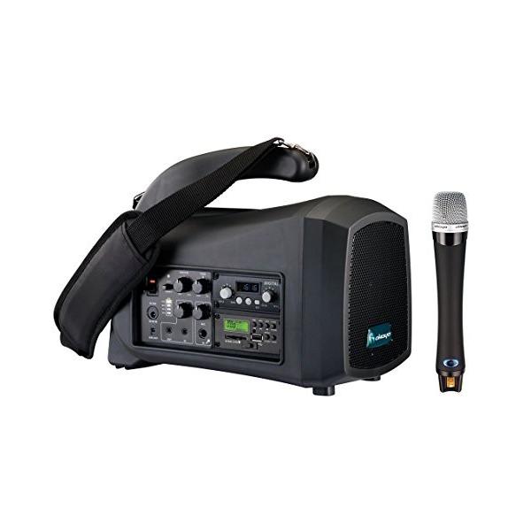 楽器 器材 ムラshop 2 4ghzデジタルワイヤレスキャリングスピーカー 最大60w マイク1本セット ワイヤレスチューナー2波内蔵 リチウムイオンバッテリー内