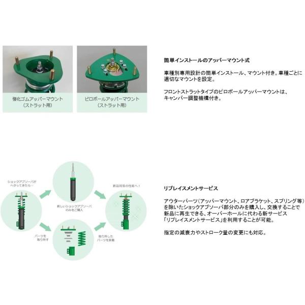 2 0l スバル テイン Flex 4wd テイン Z Tein 車高調 ムラshop 2 0l インプレッサ 車高調 Wrx Gd 系 Vss28 C1ss4