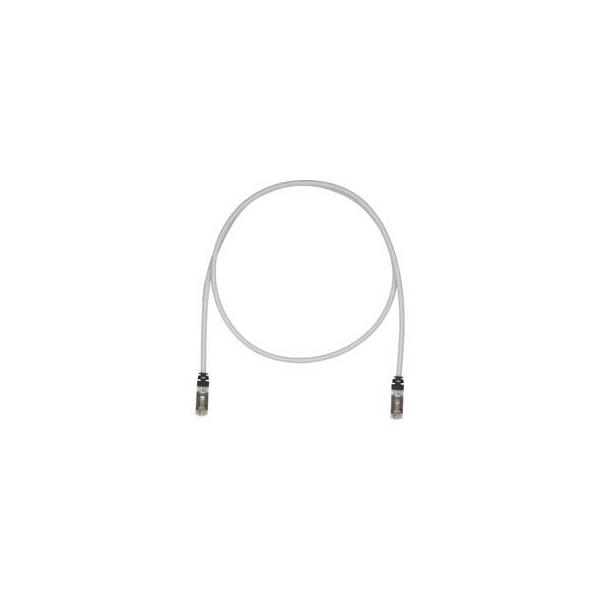 Panduit �p���h�E�C�b�g�R�[�|���[�V���� CAT6A/CAT6 �V�[���h�p�b�`�R�[�h 2m ���C�g�O���[ STP6X2MIG