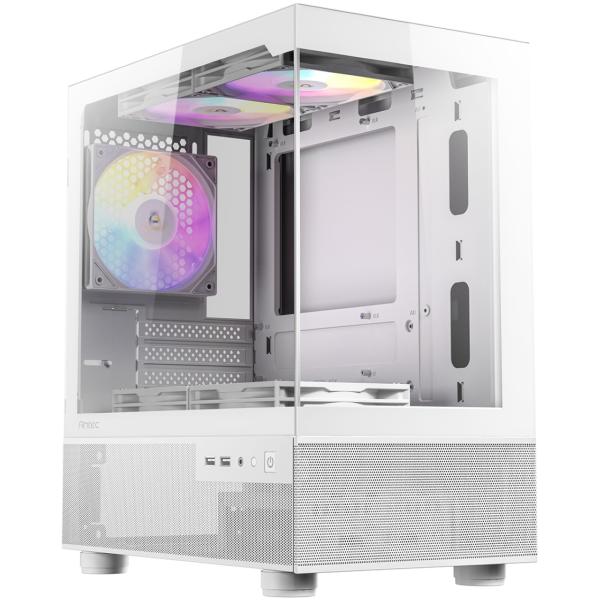 他サイト： Antec アンテック Micro-ATX対応ミニタワーPCケース RGBファン5個標準搭載 ホワイト CX200M RGB Elite Whiteの商品画像