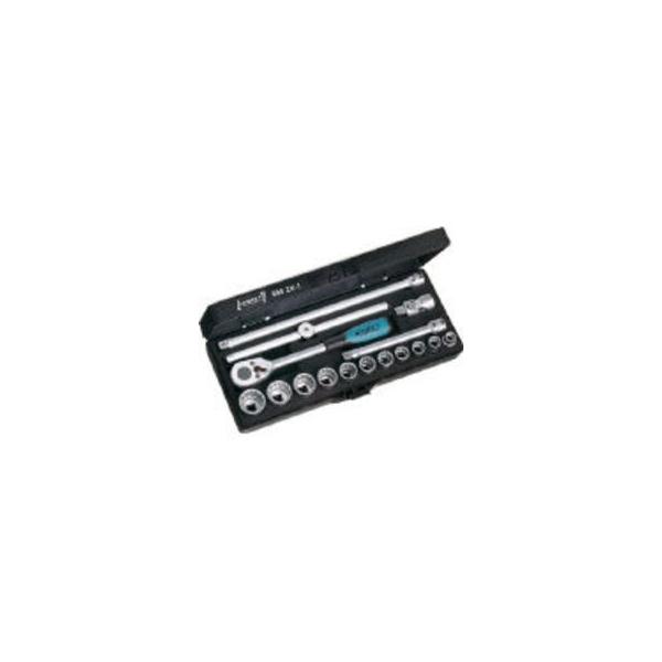 HAZET ハゼット ソケットレンチセット(12角タイプ・差込角9.5mm) 880ZN 