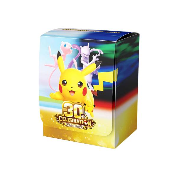 ポケモン ポケモンカードゲーム デッキケース 30th CELEBRATION