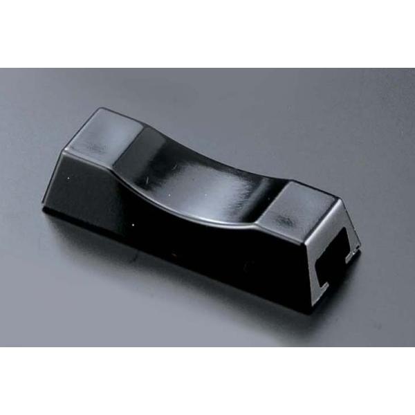 MIN マイン ＡＢＳ箸置き　四角用（１０個入）／黒　Ｍ１０−９８１　