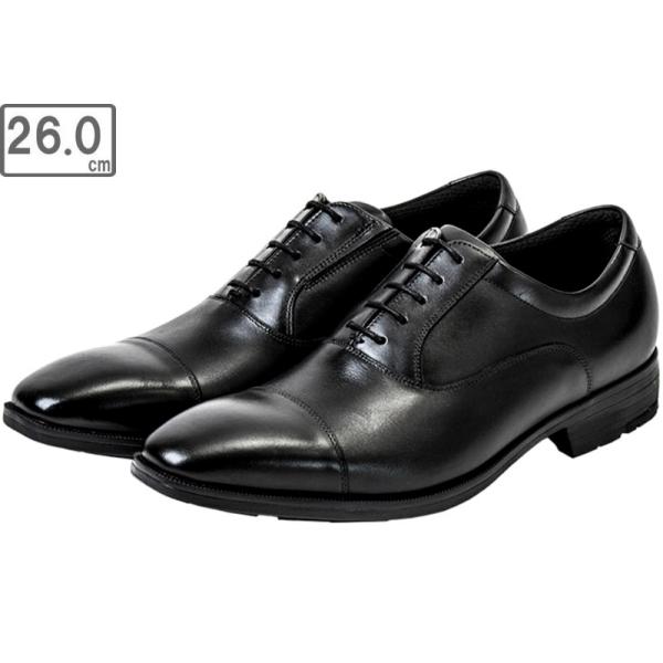 他サイト： アシックス商事 【メンズ】ビジネスシューズ texcy luxe/テクシーリュクス【26.0cm】【3E】【ブラック】TU-7010の商品画像