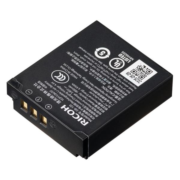 2025年9月12日発売 RICOH DB-120 充電式リチウムイオンバッテリー　対応機種：リコー GR IV お一人様3点限り