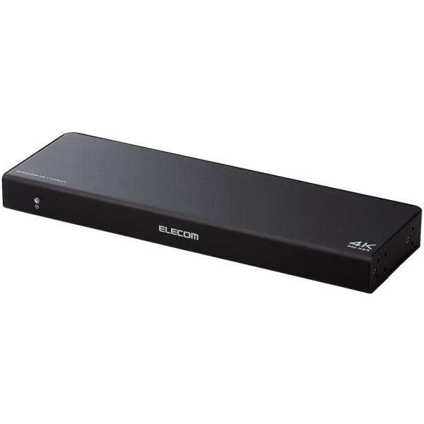 ELECOM（エレコム） HDMI分配器 4K60p対応 1入力 8出力 VSP-HDP18BK