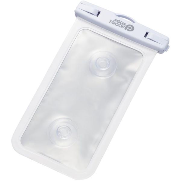 他サイト： ELECOM エレコム スマートフォン用防水ケース/IPX8/お風呂用 P-WPSB04WHの商品画像