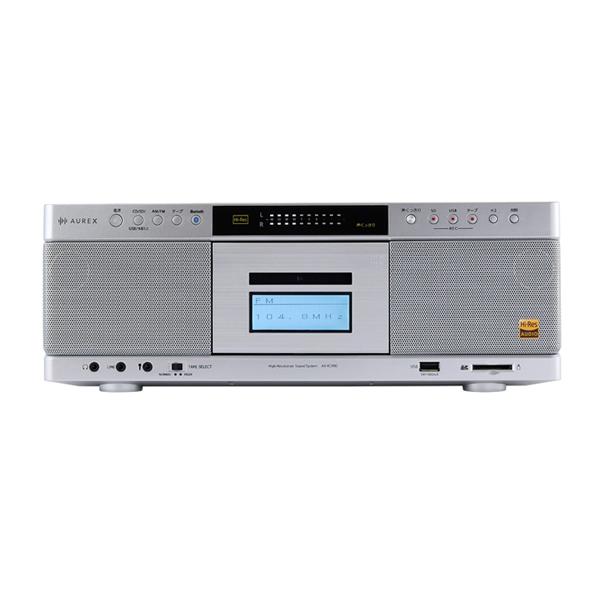 TOSHIBA（東芝） AX-KCR90(S)シルバー ハイレゾ対応SD/USB/CDラジオ