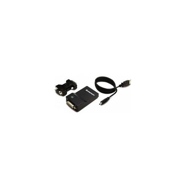 Lenovo レノボ USB 3.0 - DVI/VGA モニター・アダプター 0B47072