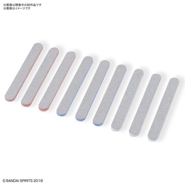 他サイト： BANDAI SPIRITS バンダイスピリッツ BANDAI SPIRITS スティックヤスリセット ミニ ＃400 ＃600 ＃1000 各3本入りの商品画像