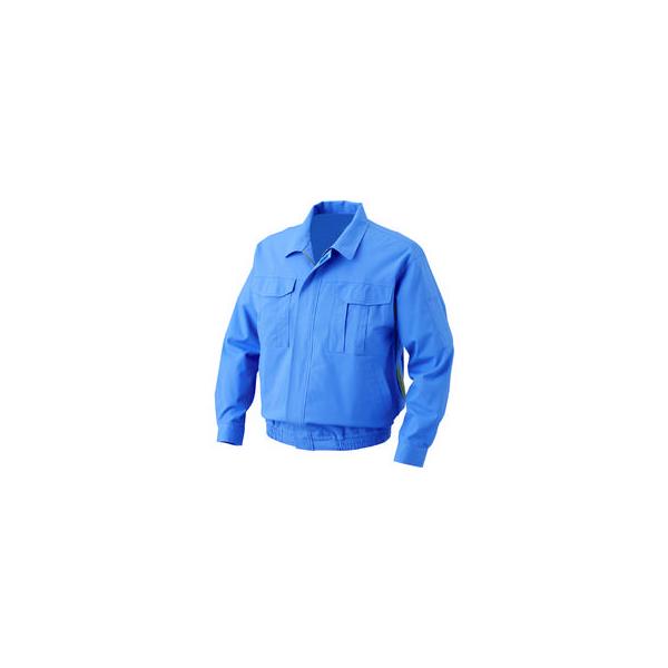 KUCHOFUKU/空調服 綿難燃 ウエアのみ ライトブルー Mサイズ KU91730