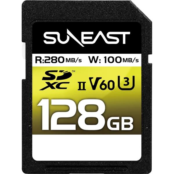 SUNEAST サンイースト ULTIMATE PRO SDXC UHS-II Card V60(128GB) SE