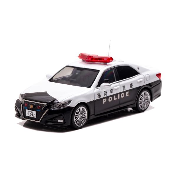 ヒコセブン 1/43 トヨタ クラウン アスリート (GRS214) 2020 福岡県警察北九州警察部機動警察隊車両 (602)H7432008