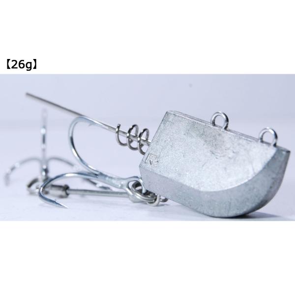 Ricordo リコルド MTスイマー（MT SWIMMER）ジグヘッド 26g 無塗装 2個入り