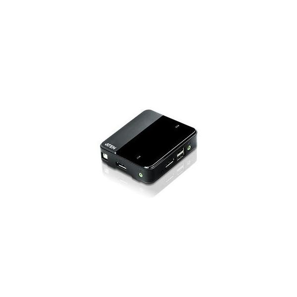 2ポート USB DisplayPort/オーディオ KVMスイッチ （4K対応） CS782DP