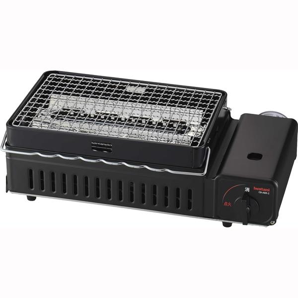 【台数限定！ご注文はお早めに！】 PSLPGマーク取得商品 CBABR2          本格炉ばた焼きがご家庭で楽しめる網焼き&amp;串焼き専用機！