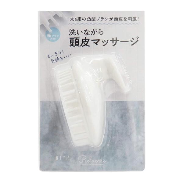 他サイト： TOWA 東和産業 シャンプーブラシ リラケアシャンプーマッサージブラシ 頭皮マッサージ 336765の商品画像